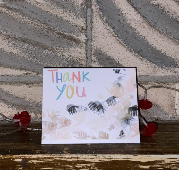 Thank you card